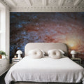 Galactic Sunflower Mural Wallpaper - room preview 05