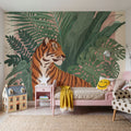 One Cool Cat Mural Wallpaper - room preview 05