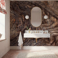 Driftwood Contours Mural Wallpaper - room preview 05