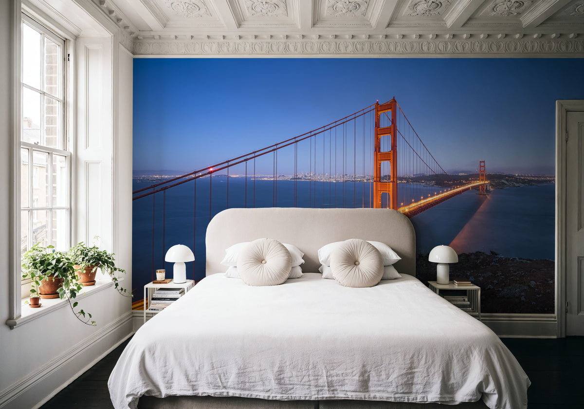 Golden Gate Bridge Mural Wallpaper - room preview 05