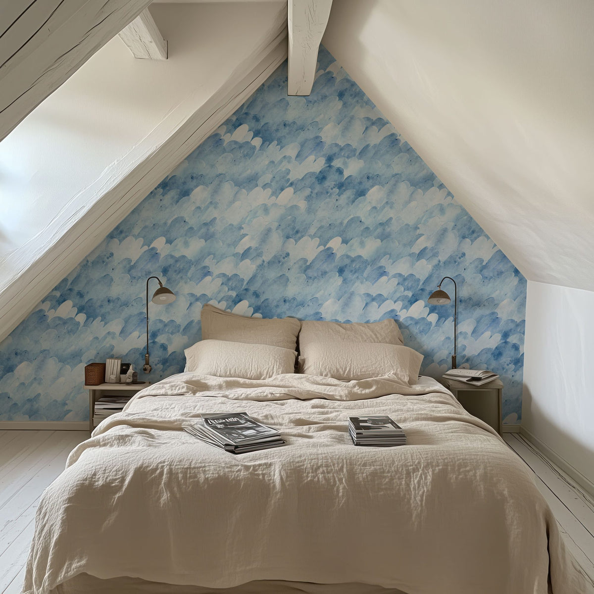 Foaming Sea Mural Wallpaper - room preview 05