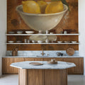Lemons in Old Bowl Mural Wallpaper - room preview 05