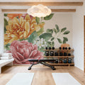 Amber Blossoms I Mural Wallpaper - room preview 05