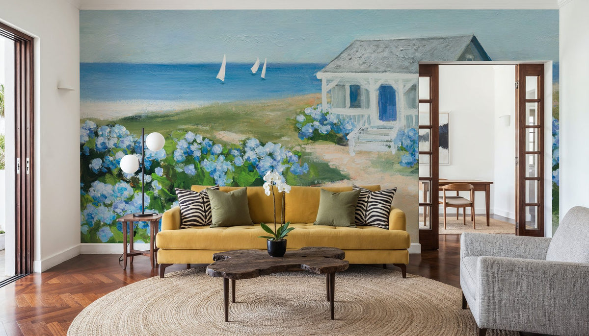 Nantucket Coast Mural Wallpaper - room preview 05