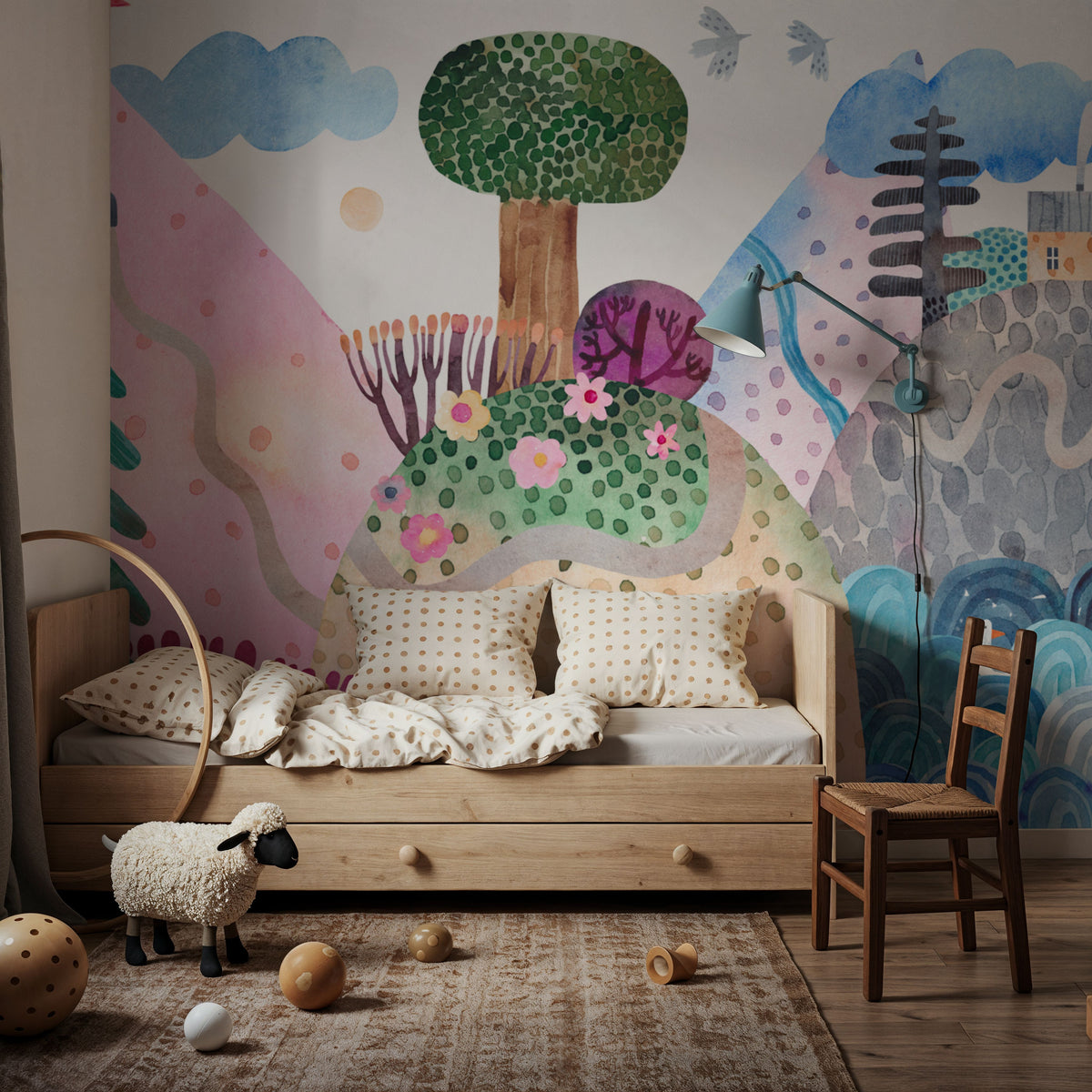 Roadtrip Adventure Mural Wallpaper - room preview 05