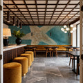 Treasures From the Sea Aqua II Mural Wallpaper - room preview 05