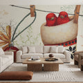 Holiday Wings V Mural Wallpaper - room preview 05