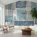 Between the Lines Mural Wallpaper - room preview 05
