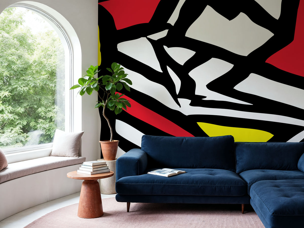 Tigers Back Mural Wallpaper - room preview 05