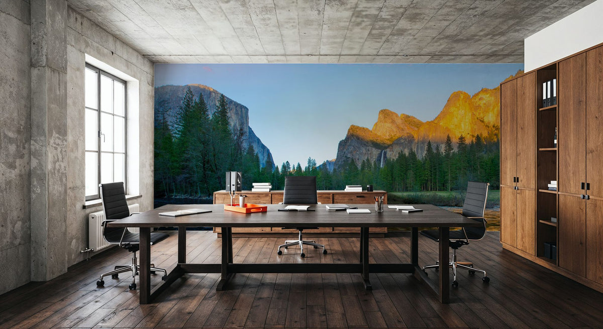 Merced River Mural Wallpaper - room preview 05