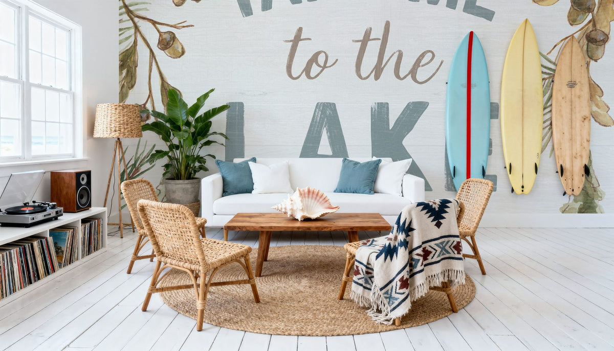 Lake Retreat II Mural Wallpaper - room preview 05