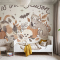 Pumpkins and Paws II Mural Wallpaper - room preview 05