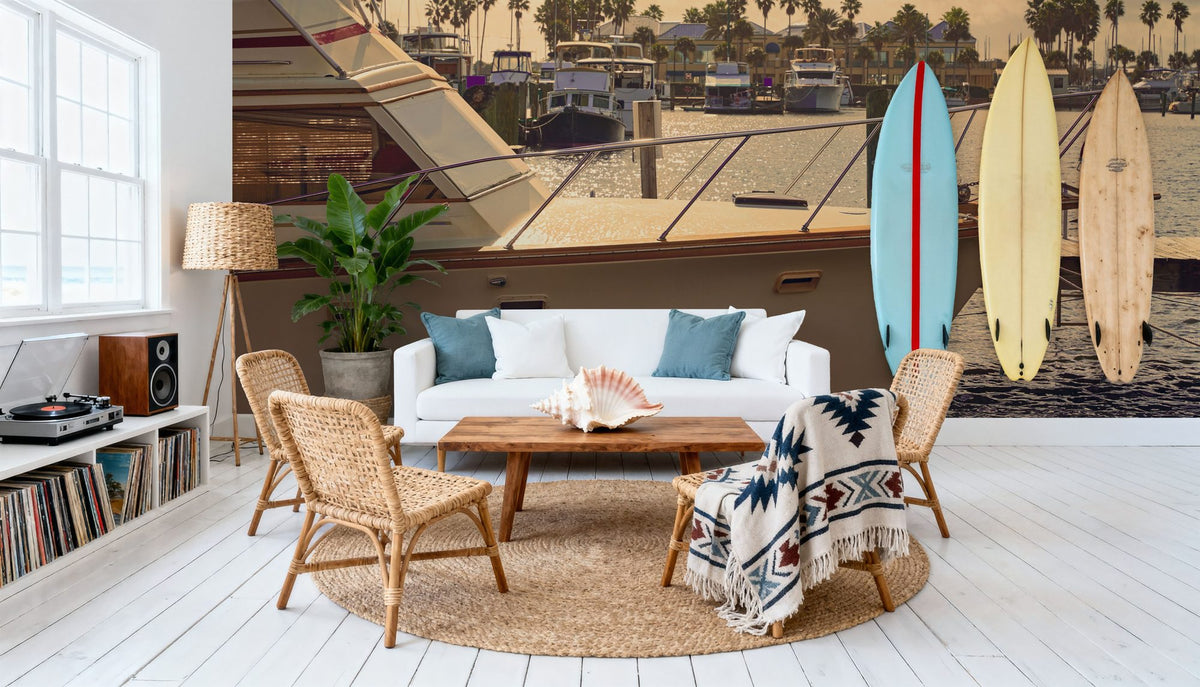 Daytona Beach Mural Wallpaper - room preview 05