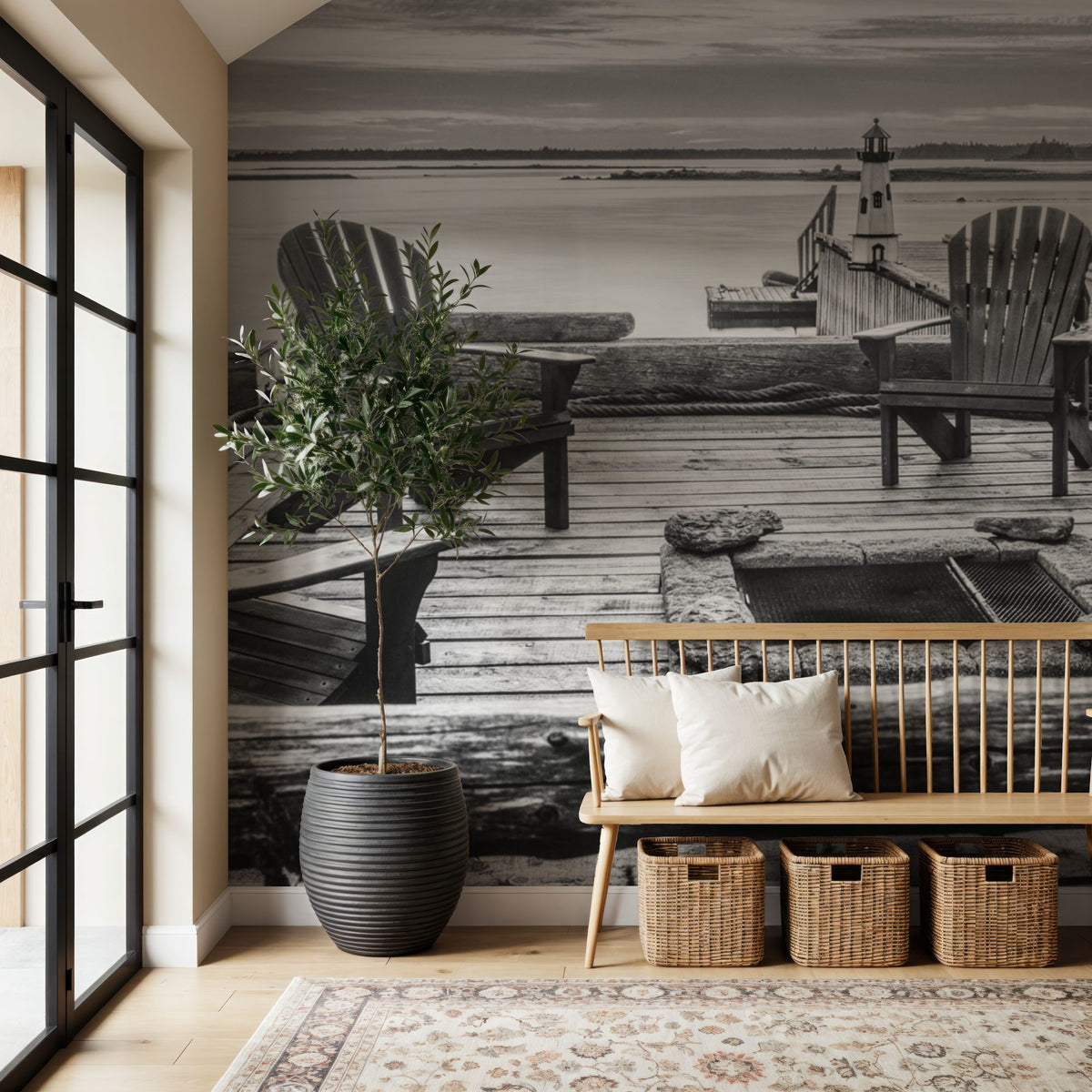 Vogler's Cove Chill Mural Wallpaper - room preview 05