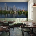 Riverside Reflections Mural Wallpaper - room preview 05