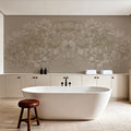 Scandi Flower I Mural Wallpaper - room preview 05