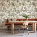 Park Trees, Off White Mural Wallpaper - room preview 05