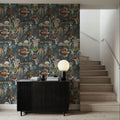 Deep Sea, Pigeon Blue Mural Wallpaper - room preview 05