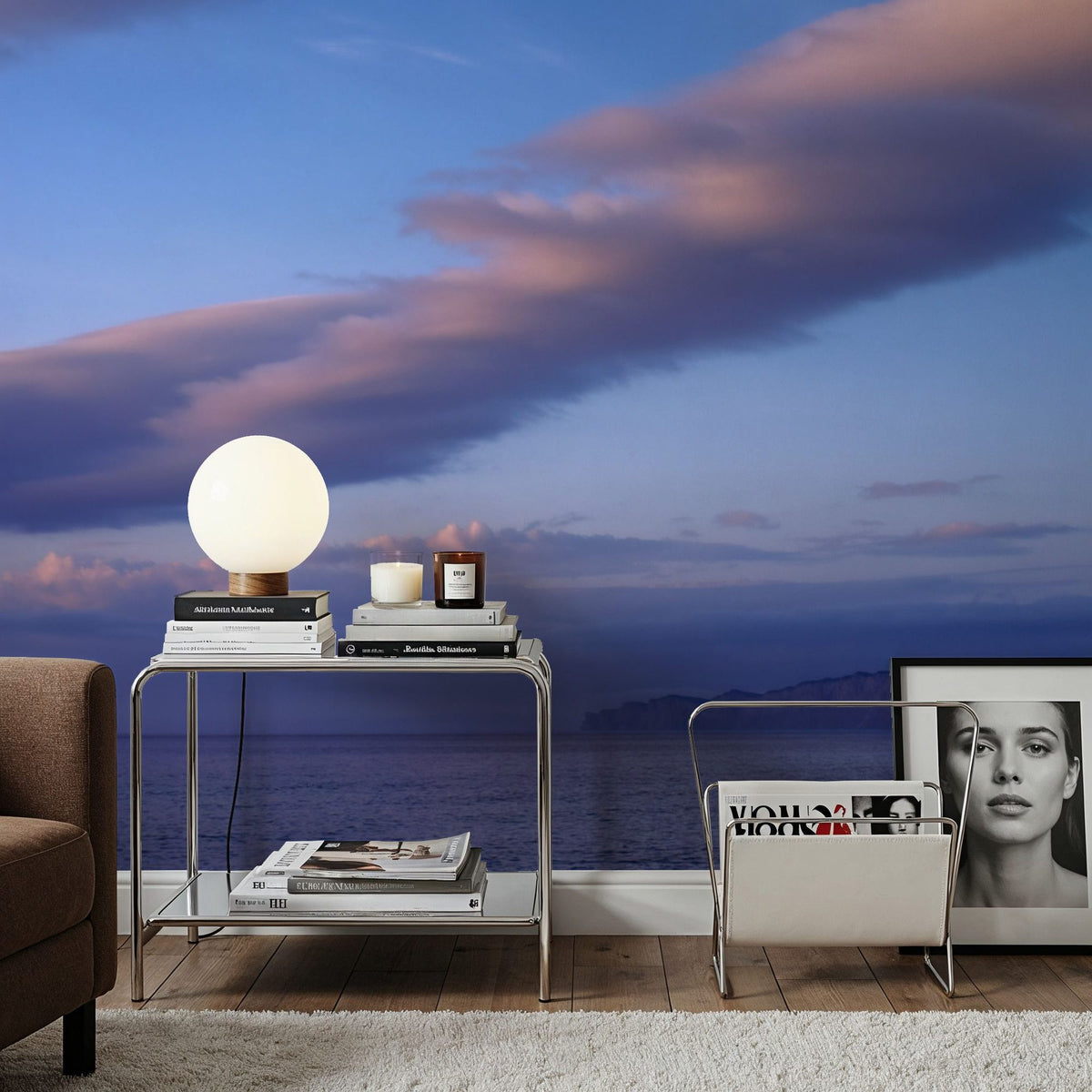 Coastal Serenity Mural Wallpaper - room preview 05