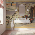Salt Lake City Postcard Mural Wallpaper - room preview 05