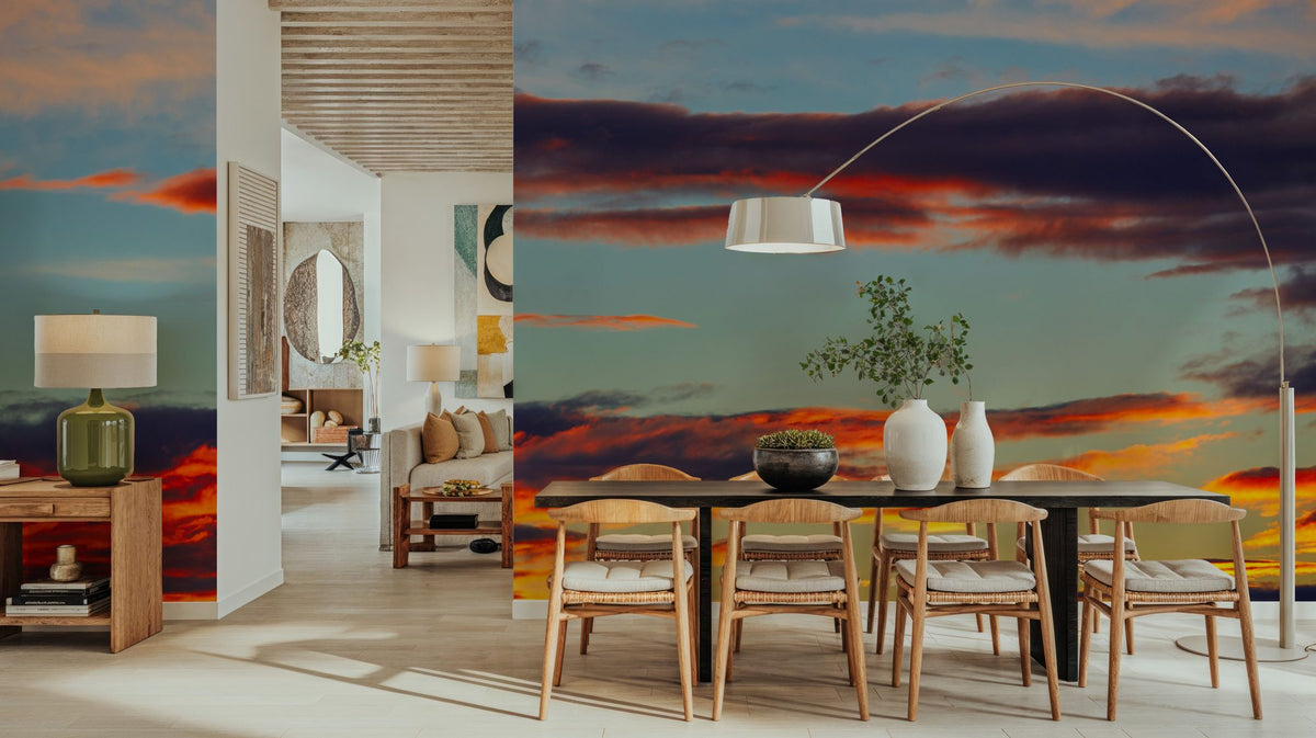 Dusk Sunset Vibes Mural Wallpaper - room preview 05