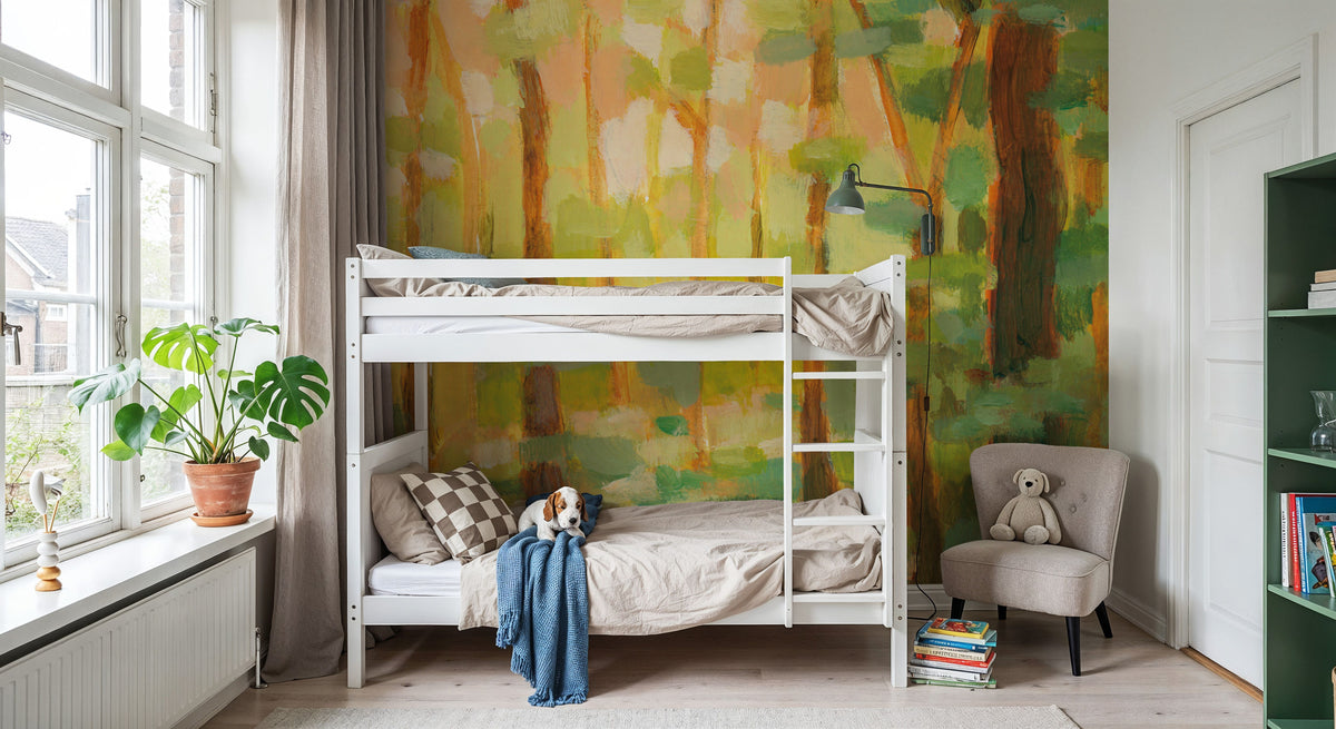 Forest Light I Mural Wallpaper - room preview 05