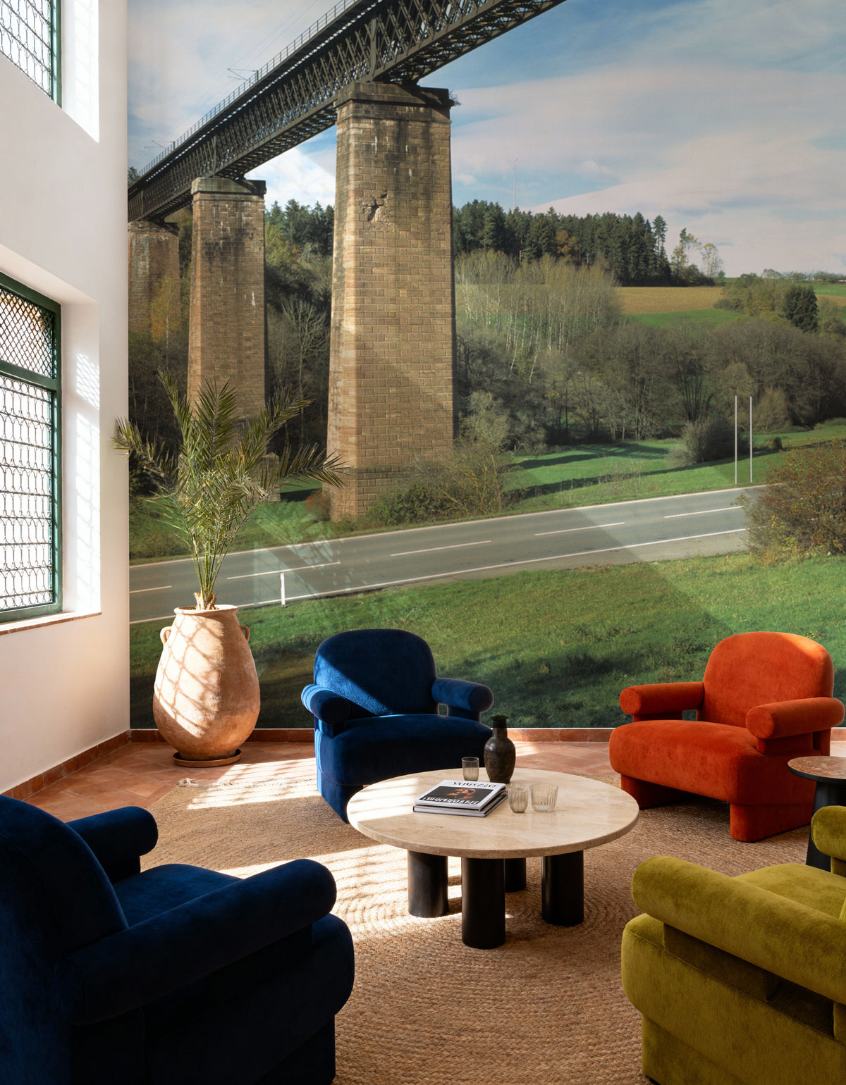 Heritage Viaduct Mural Wallpaper - room preview 05