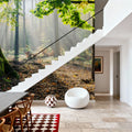 Mystical Forest Sunrays Mural Wallpaper - room preview 05