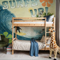Surf Is Up Mural Wallpaper - room preview 05