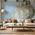 Coastal Bliss IV Mural Wallpaper - Neutral Tone - room preview 05