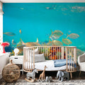Salema Fish Mural Wallpaper - room preview 05