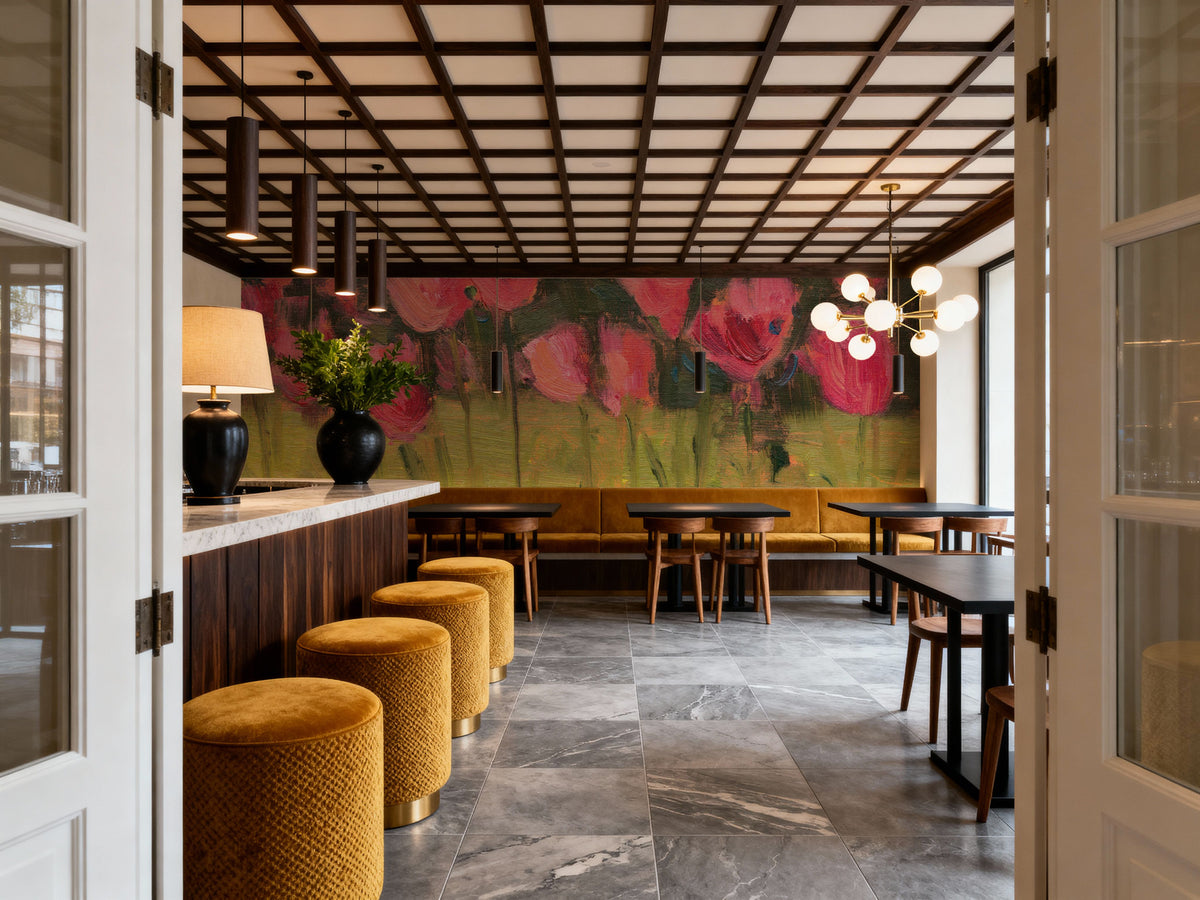 Spring Flowers Mural Wallpaper - room preview 05