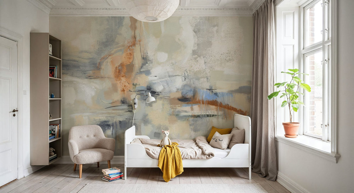 Dancing Clouds Mural Wallpaper - room preview 05