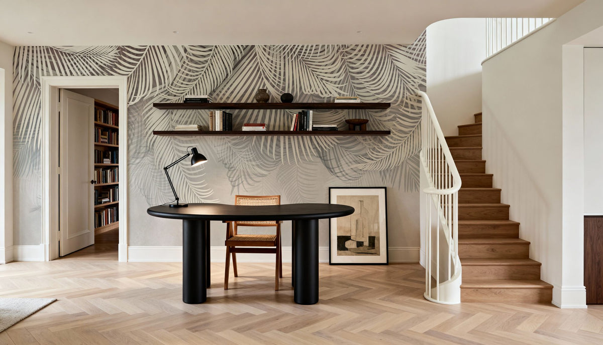 Elegant Palms Mural Wallpaper - room preview 05