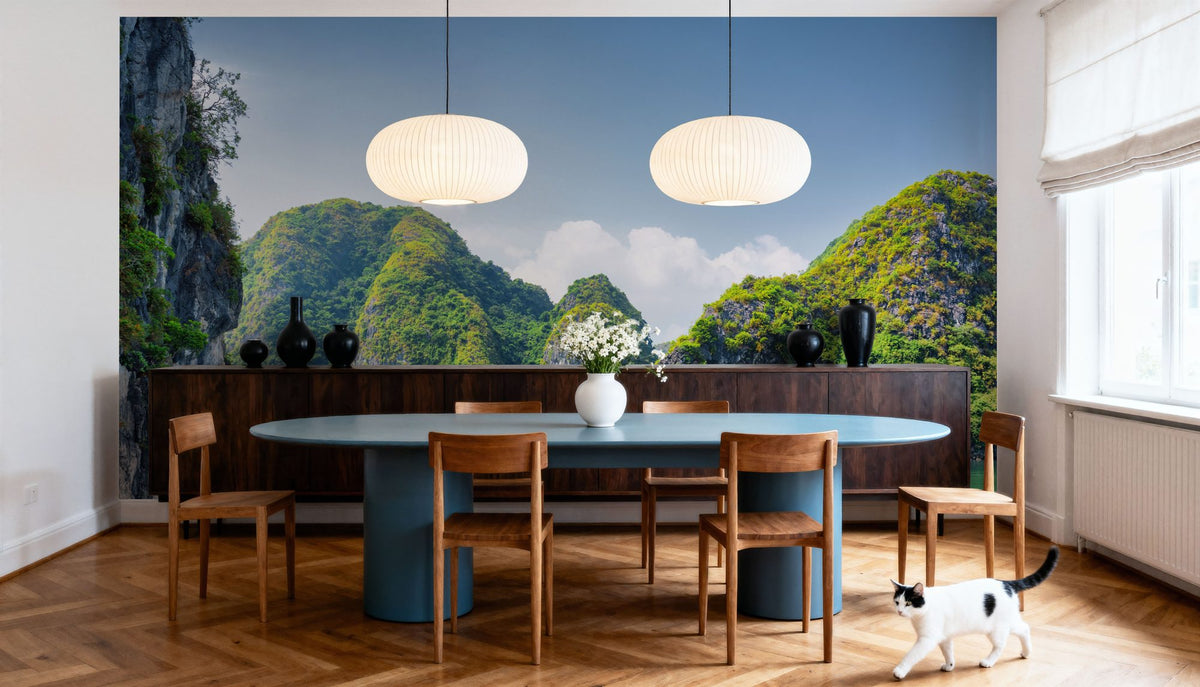 Tropical Bay Mural Wallpaper - room preview 05