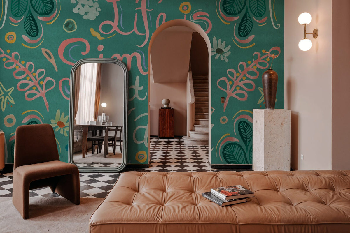Coastline VII Mural Wallpaper - room preview 05