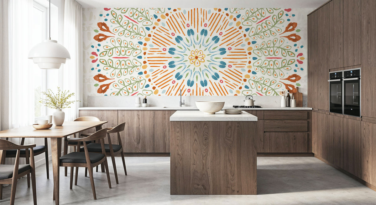 Harvest Whimsy XI Mural Wallpaper - room preview 05