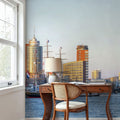 Harbor Sunset Mural Wallpaper - room preview 05