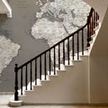 World Map Cities - Earthy Mural Wallpaper - room preview 05