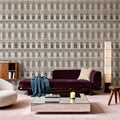 Vintage Facade Pattern Mural Wallpaper - room preview 05