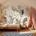 Friendly Jungle Mural Wallpaper - room preview 05