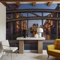 Twilight Canal Mural Wallpaper - room preview 05
