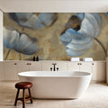 Flowers in Dusk II Mural Wallpaper - room preview 05