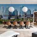 Urban Riverside Mural Wallpaper - room preview 05