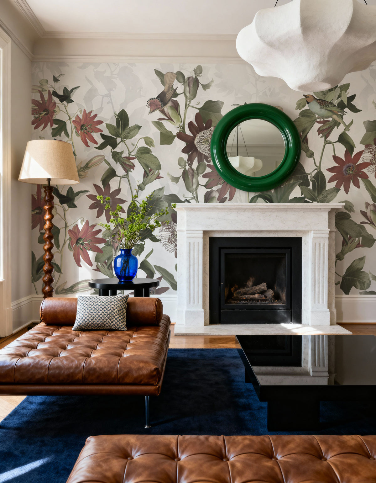 Seven Birds Mural Wallpaper - room preview 05
