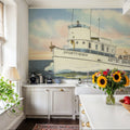 Greetings From Sportfisher Mural Wallpaper - room preview 05