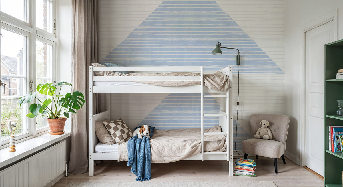 Geo Abstract I Mural Wallpaper - room preview 05