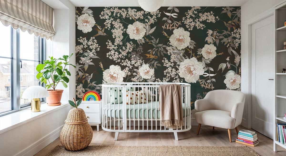 Birds of Eden Mural Wallpaper - Edition 4 - room preview 05