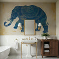 Raja Elephant II Mural Wallpaper - room preview 05