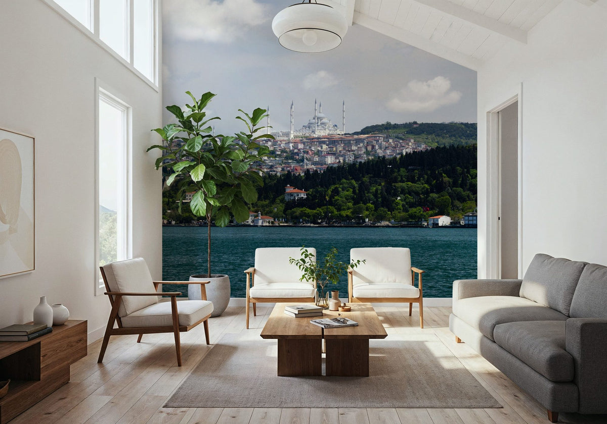 Istanbul Horizon Mural Wallpaper - room preview 05